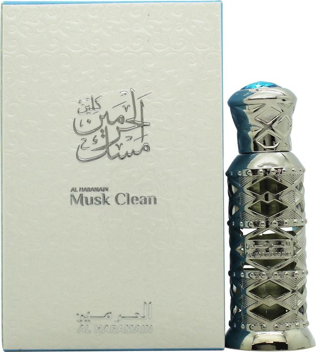 Produktbild Al Haramain Musk Clean Perfume Oil EDP Unisex 0.4 Fl Oz (Eau de Parfum, 12 ml)