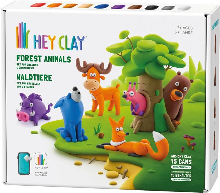 Produktbild Tomy Hey Clay Waldtiere
