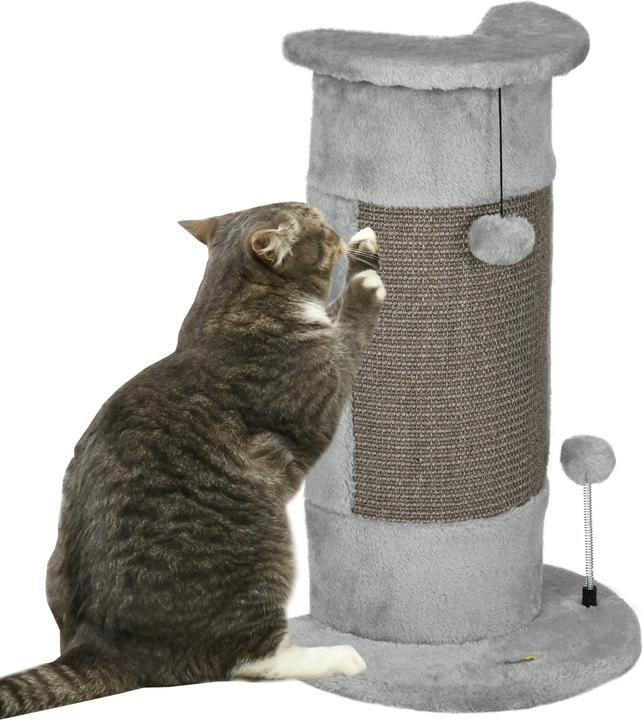 Actual product image PawHut Scratching post (58 cm, Grey)