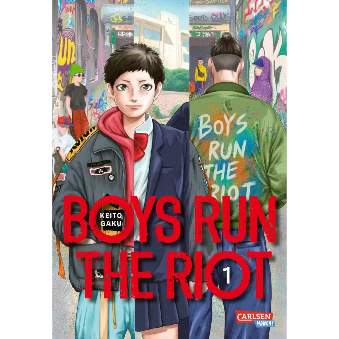 Boys Run the Riot 1, Belletristik von Keito Gaku, Gandalf Bartholomäus