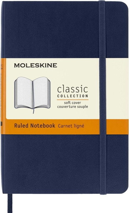 Image du produit Moleskine Carnet de notes (A6, À rayures, Couverture souple)