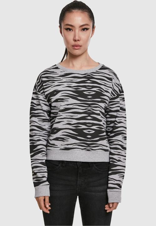 Produktbild Urban Classics Ladies AOP Short Tiger Crew (4XL)