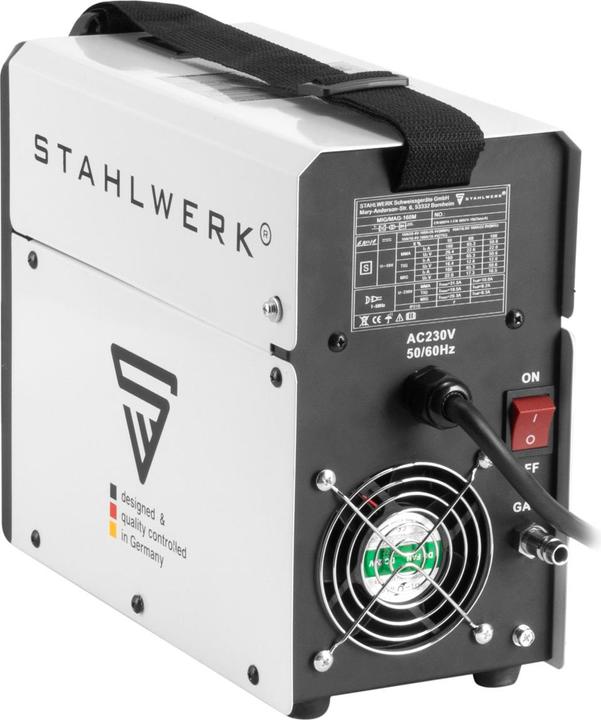 Produktbild Stahlwerk Schweissgerät MIG MAG 160 M IGBT 5 in 1 Kombigerät mit 160 Ampere