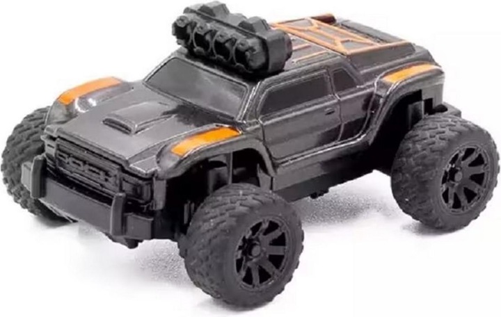 Actual product image Turbo Racing Micro Monster Truck TC-01, Black, RTR, 1:76 (RTR Ready-to-Run)