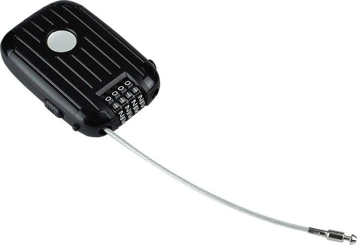 Produktbild Burg Wächter Snap+Lock 715/135 SB Kabelschloss Schwarz Zahlenschloss (135 cm)