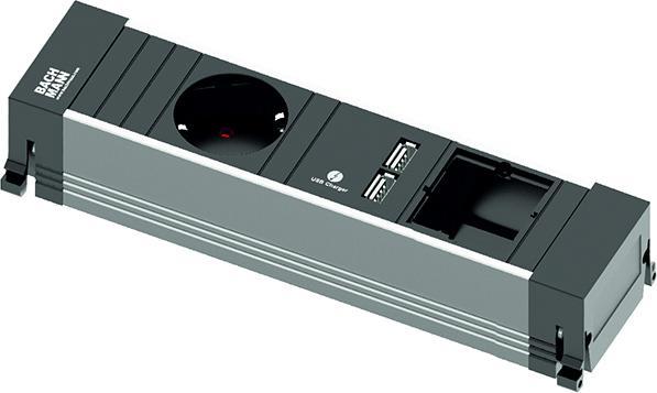 Produktbild Bachmann POWER FRAME 3-way (1x, CEE 7/3)