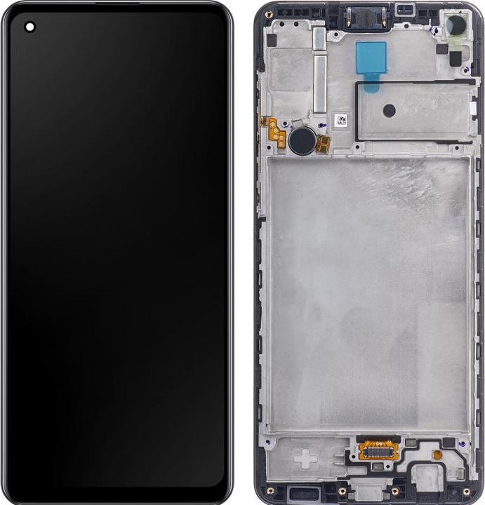 Produktbild Samsung Front LCD Asm Black A217F Galaxy A21 (Display)