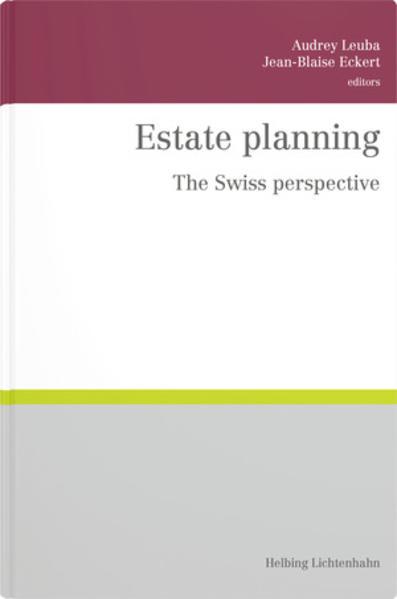 Produktbild Estate planning (Englisch, Jean-Blaise Eckert, Audrey Leuba, 2024)