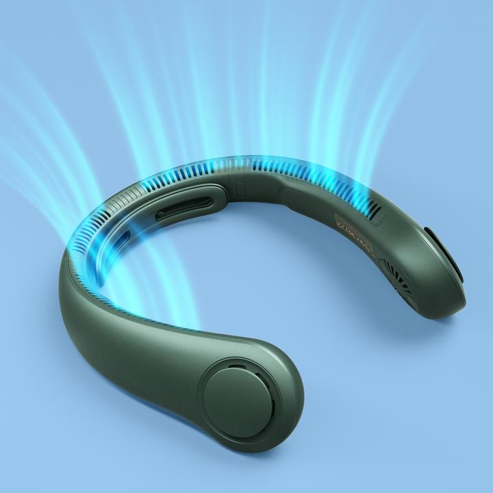 Actual product image Jisulife Neck Fan Life4 green