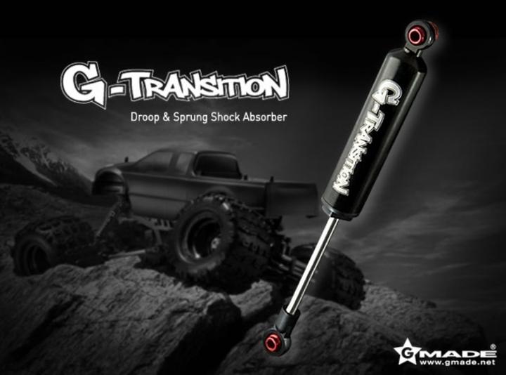 Produktbild Gmade G-Transition Shock Black 90mm (4) for 1/8 Crawler