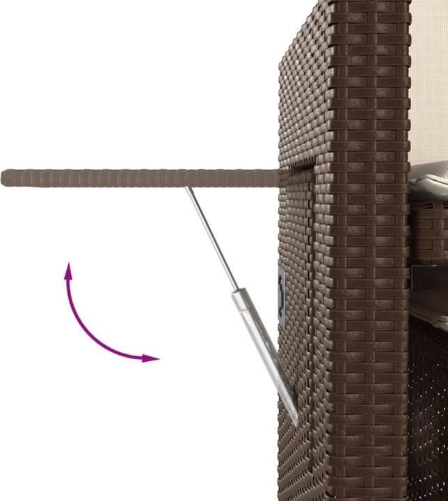 Image du produit vidaXL Ensemble salon de jardin 10 pièces avec coussins