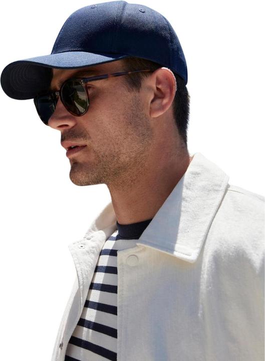 Actual product image Beechfield EarthAware 6 Panel Organic Cotton Baseball Cap