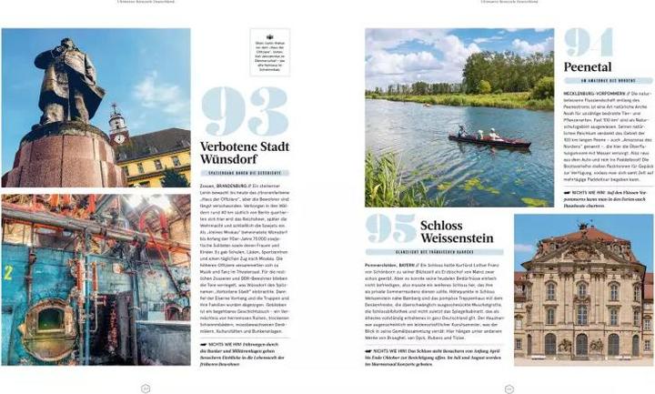 Produktbild Ultimative Reiseziele Deutschland (Deutsch, Corinna Melville, Gabriele Tröger, Ingrid Schumacher, Jens Bey, Michael Bussmann, 2021)