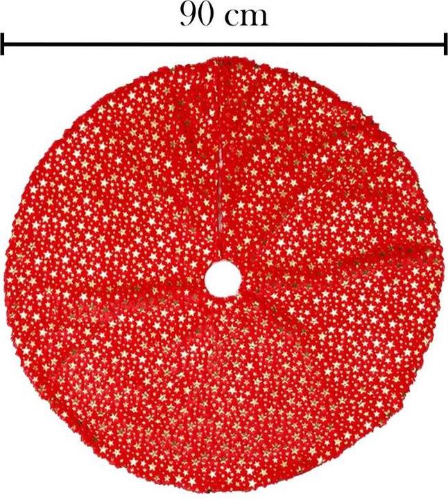 Image du produit Hermex Tapis de jupe de sapin de Noël Tapis de jupe de sapin de Noël