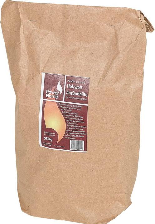 Powerflame Allume-feu en laine de bois 550 g