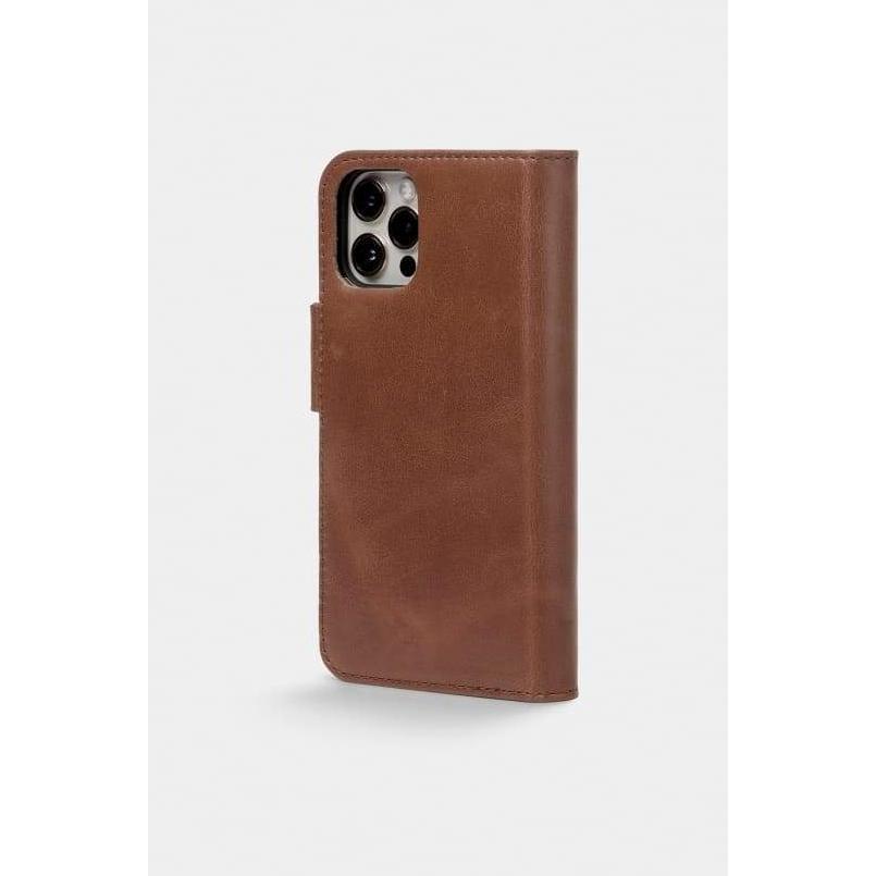 Trunk iPhone 12 Pro Max Wallet (Apple iPhone 12 Pro Max), Smartphone Hülle, Braun