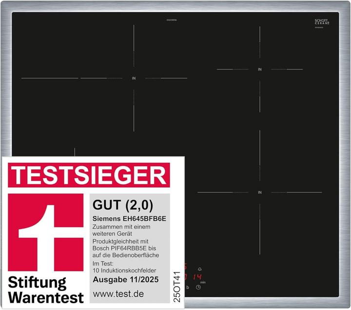 Immagine prodotto Siemens Piano cottura EH645BFB6E