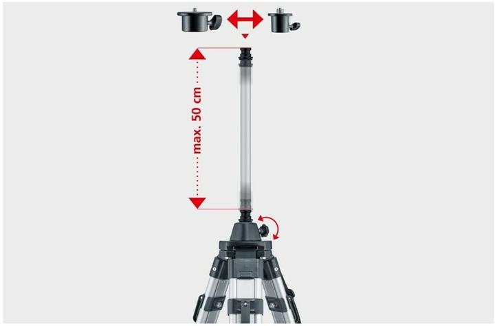 Immagine prodotto Laserliner Cavalletto variabile Adattatore intercambiabile (Materiale sintetico)
