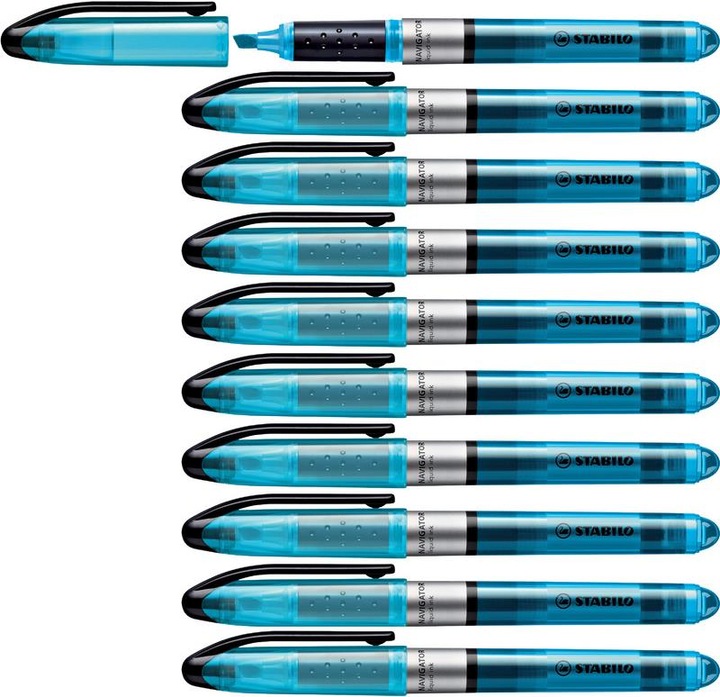 Produktbild STABILO NAVIGATOR Textmarker (Blau, 1 mm, 1 x)