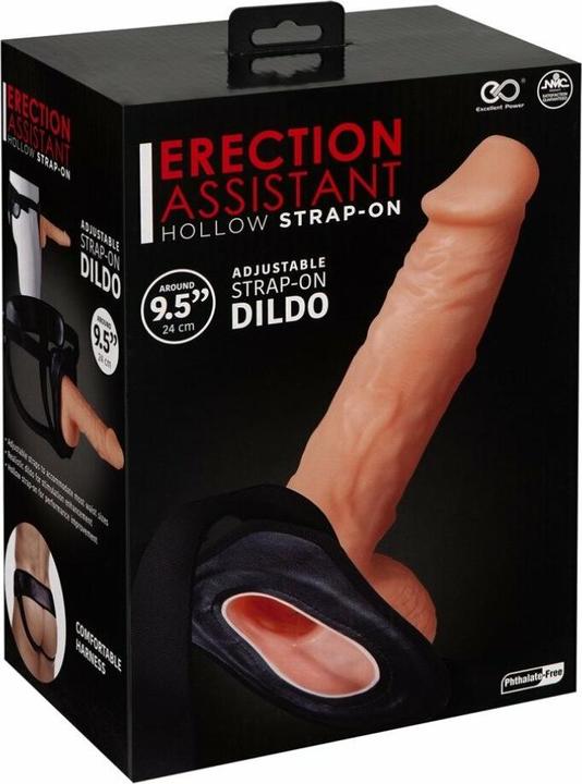 Actual product image Excellent Power Erection Assistant Hollow Strap-On