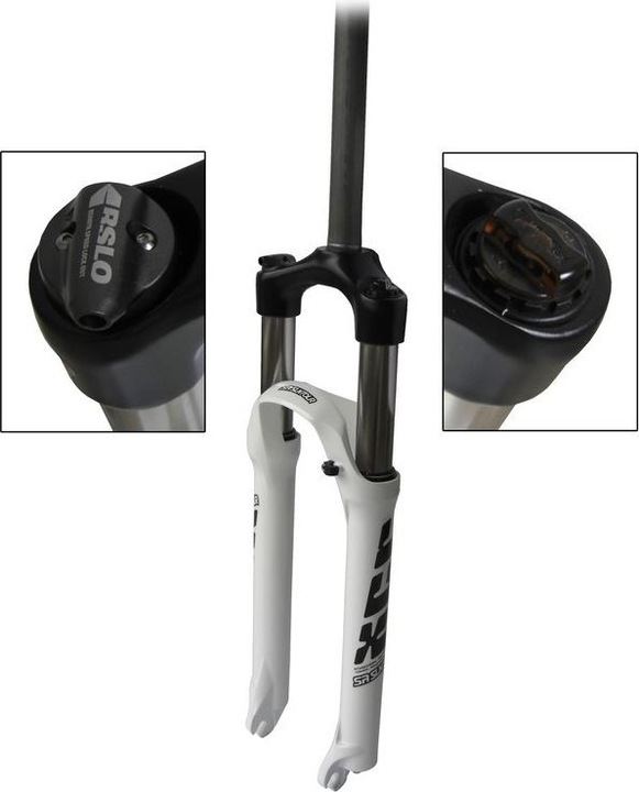 Actual product image Sr Suntour SF14 XCR32 RL 100mm 26" 1 1/8" (100 mm, Nib)