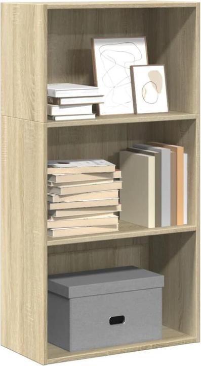 Immagine prodotto vidaXL Bücherregal Regal Standregal Büroregal Aufbewahrungsregal Sonoma-Eiche (60 x 30 x 114 cm)