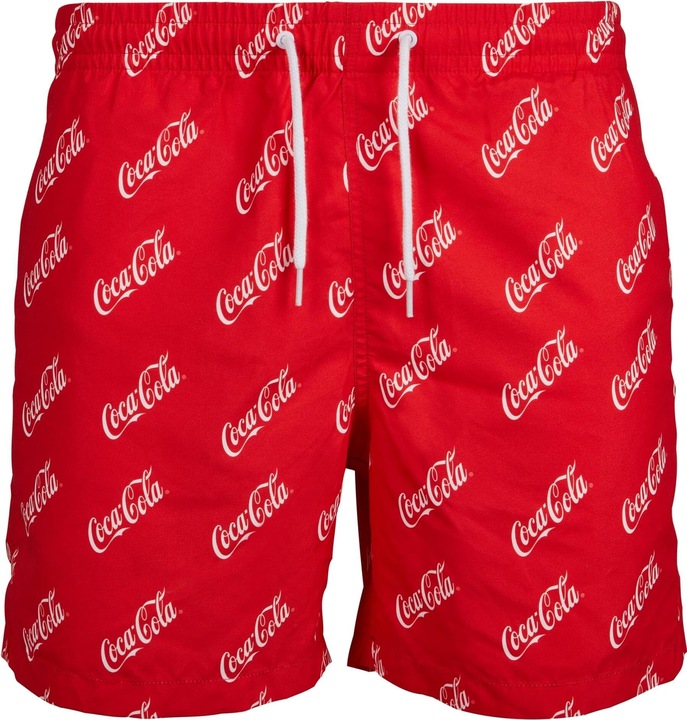 Produktbild Mister Tee Coca Cola Logo AOP Swimshorts (S)