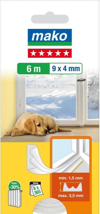 Produktbild Mako E-Profildichtung (Weiss)
