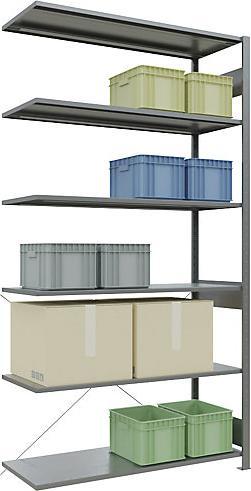 Actual product image eurokraft pro Boltless shelving, single row