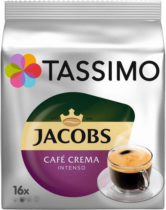 Image du produit Tassimo T DISC Jacobs Caffé Crema Intenso (80 x Port.)