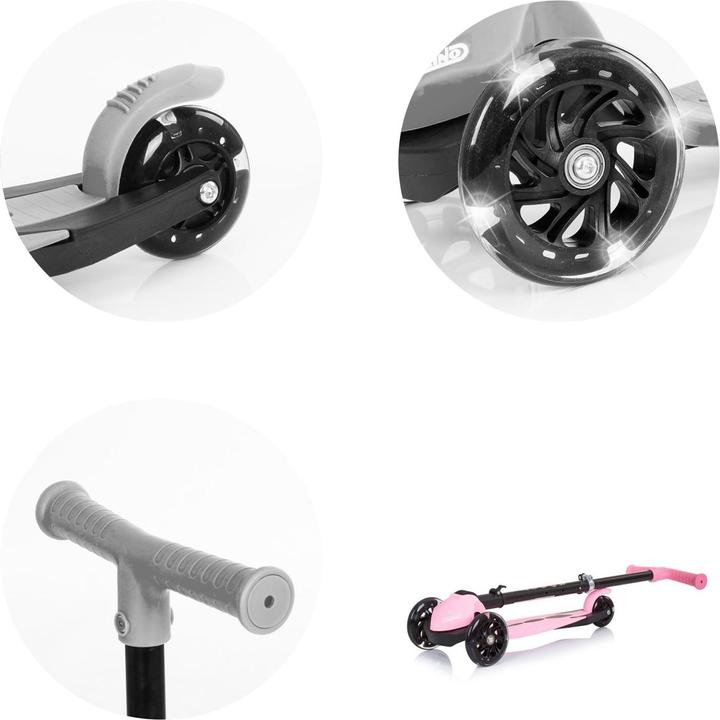 Actual product image Chipolino Robby children's scooter 3 LED wheels