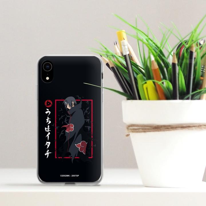 Produktbild DeinDesign Silikon Hülle für Apple iPhone Xr Handyhülle Case Smartphone Schutzhülle Itachi Uchiha Naruto (Apple iPhone XR)