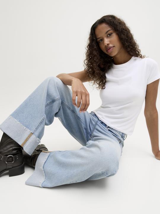 Actual product image JJXX Jxtokyo Wide Fold Up Hw R6169 Dnm Ln (W31/L32)