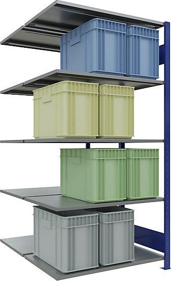Actual product image eurokraft pro Boltless shelving, double row