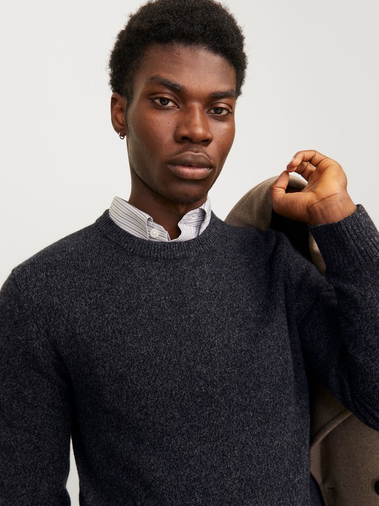 Image du produit Jack & Jones Unicolore Pull en maille à col rond Pull en maille à col rond (XL)