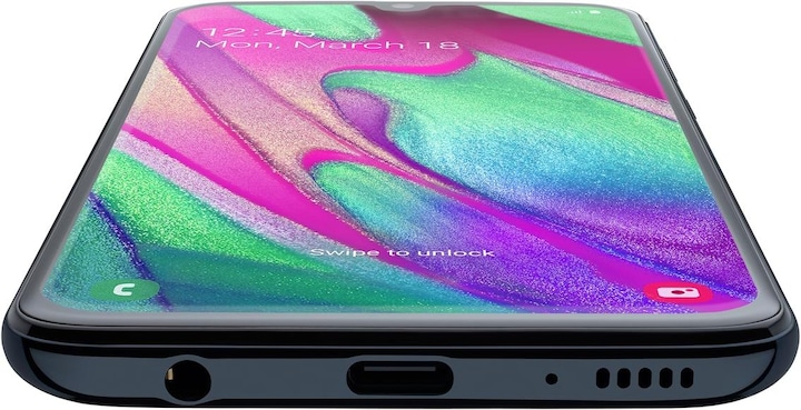 Produktbild Samsung Galaxy A40 (64 GB, Black, 5.90", Dual SIM + SD, 16 Mpx, 4G)