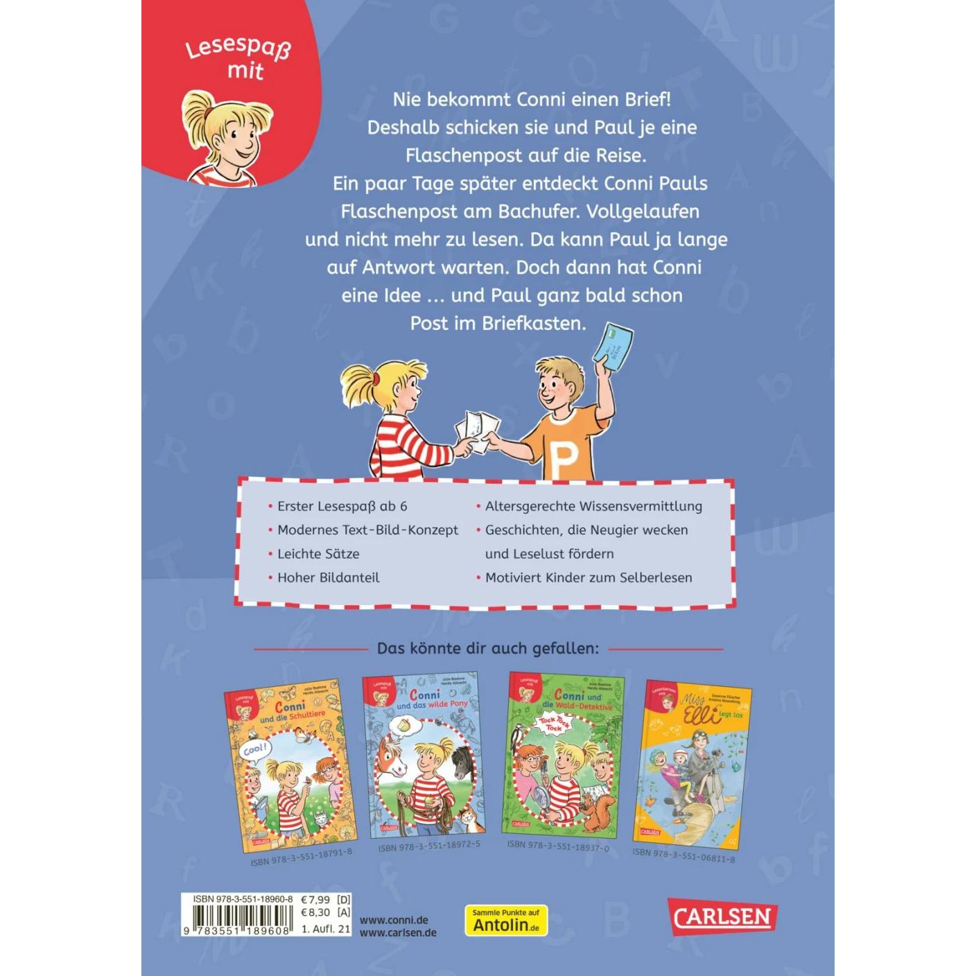 Thumbnail - Lesespass mit Conni: Conni und der geheime Brief (Zum Lesenlernen), Kinderbücher von Julia Boehme, Herdis Albrecht