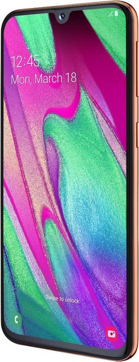 Produktbild Samsung Galaxy A40 (64 GB, Coral, 5.90", Dual SIM, 4G)
