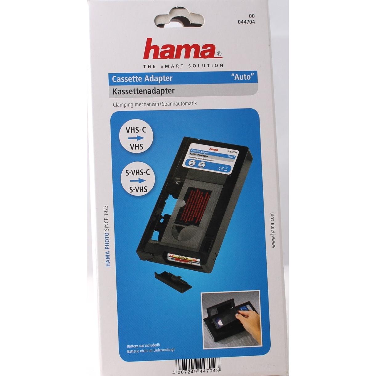Thumbnail - Hama Videokassetten Adapter VHS-C / VHS (Diverses Video Zubehör), Video Zubehör, Schwarz