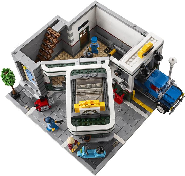 Produktbild LEGO Eckgarage (10264, LEGO Creator Expert)