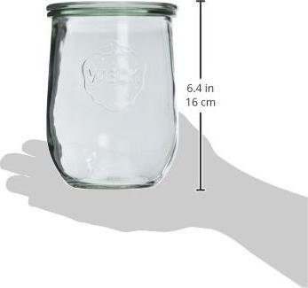 Produktbild Weck Rundrandglas Tulpe 100 (4 Stk., 1 l)