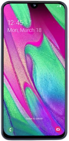 Produktbild Samsung Galaxy A40 (64 GB, White, 5.90", Dual SIM, 16 Mpx, 4G)
