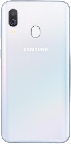 Actual product image Samsung Galaxy A40 (64 GB, White, 5.90", Dual SIM, 16 Mpx, 4G)