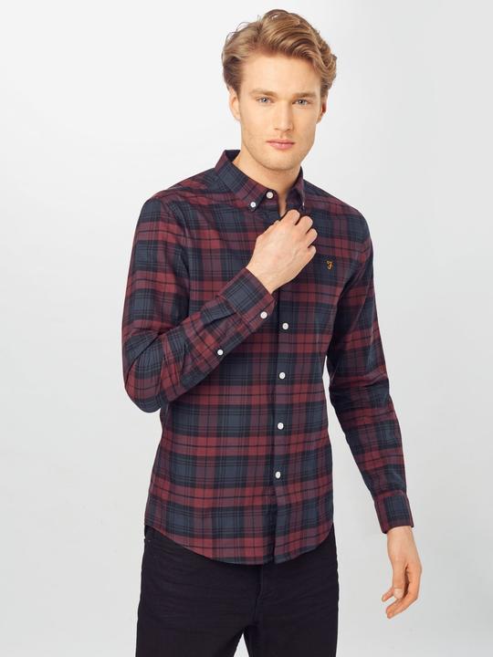 Immagine prodotto Farah Camicia Oxford in Cotone Slim Fit Brewer (S)