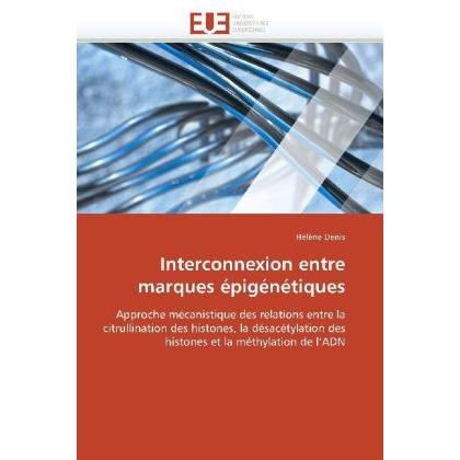 Interconnexion entre marques épigénétiques, Fachbücher