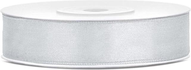 Produktbild Partydeco Satin Ribbon, silver, 12mm/25m (1 pc. / 25 lm) (1 Stück)