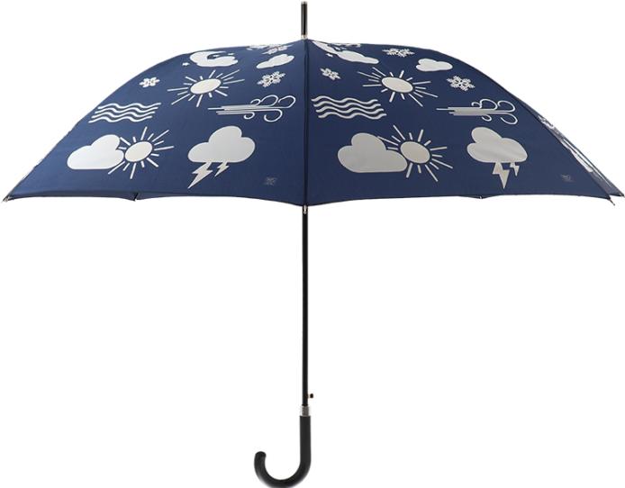 Produktbild Esschert Design Regenschirm Wetter Blau