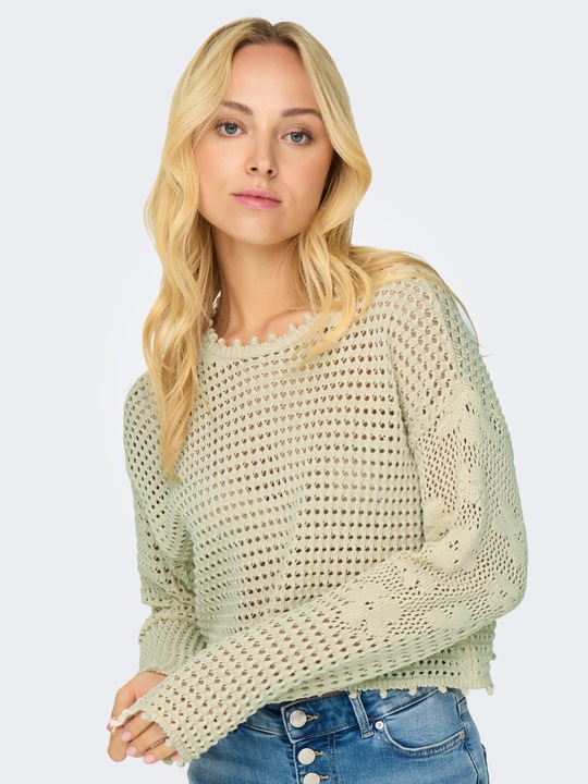 Image du produit Only Raccourci Col rond Pull en maille (L)