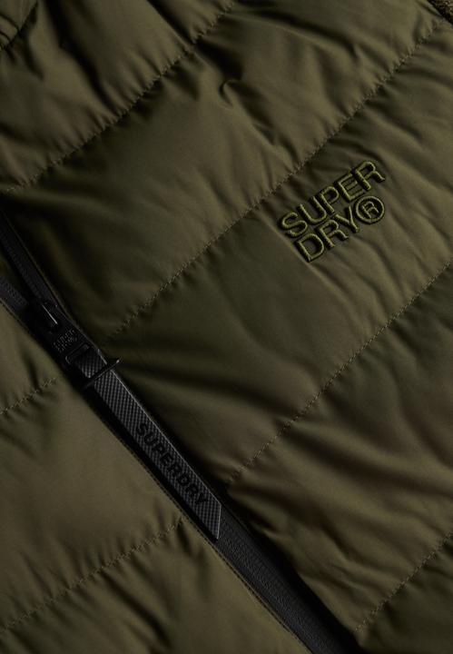 Produktbild Superdry Giacca Ibrida a Maglia con Cappuccio per Tempesta (M)