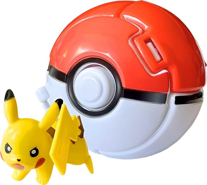 Image du produit Pokémon Set de balles à lancer avec une Pokeball Pikachu et une Poke Ball